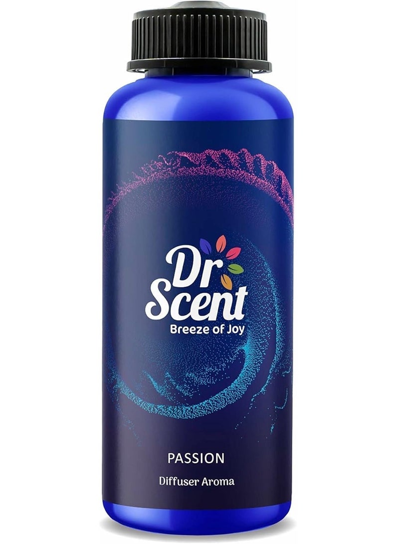 Dr Scent Aroma Passion 500ml Refill Oil for Diffusers - Essential Oils for Aromatherapy, Home Scent, Relaxation & Stress Relief in Saudi Arabia - Image 1