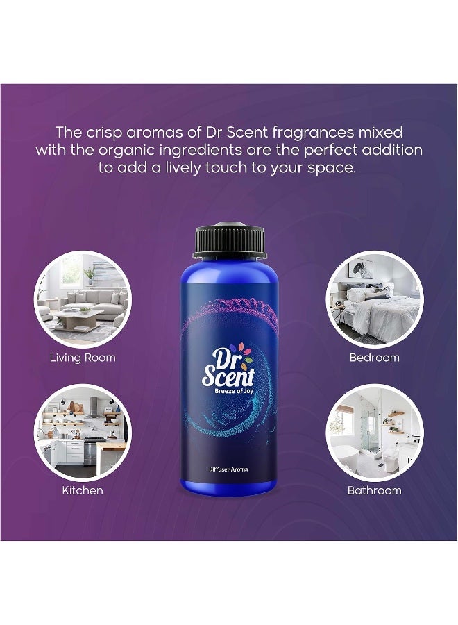 Dr Scent Aroma Passion 500ml Refill Oil for Diffusers - Essential Oils for Aromatherapy, Home Scent, Relaxation & Stress Relief in Saudi Arabia - Image 3