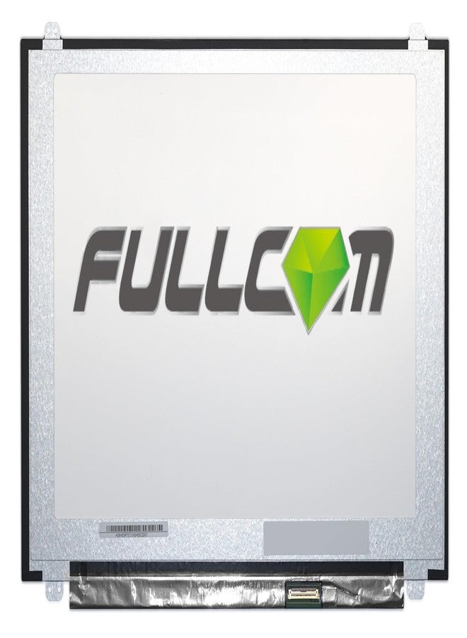 FULLCOM New LCD Replacement Screen FHD 1920x1080 (Non Touch) 15.6 Inch (with Brackets) 30 Pin Matte Compatible with MSI MS-16J9 for Laptop/Display/Screen/LCD Application - Image 1