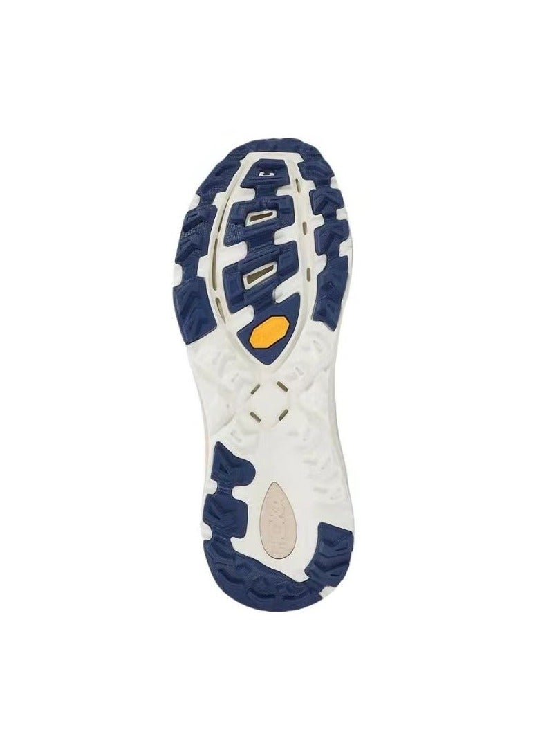 Hoka One One Mafate Speed 2 Outdoor Running Shoes Grey/Blue For Men/Women  - Image 5
