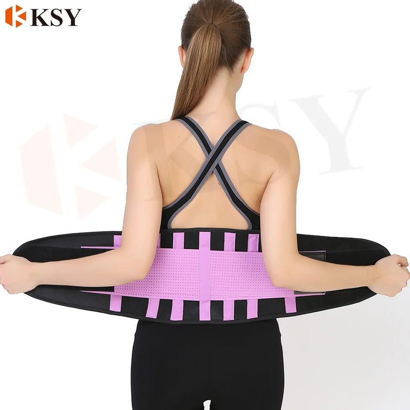 Bluejw Hot Sauna Waist Trimmer Belt - Latex Belly Fat Burner for Women - Tummy Control & Weight Loss - Image 5