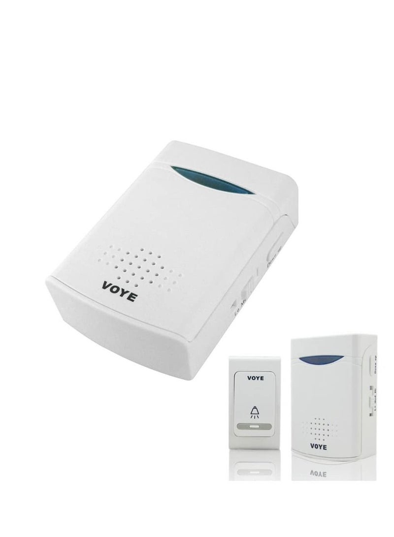 Digital Wireless Door Bell 1 Remote Control +2 Wireless Receiver Doorbell 38 Ring Ringtones UP To 50M - Image 4