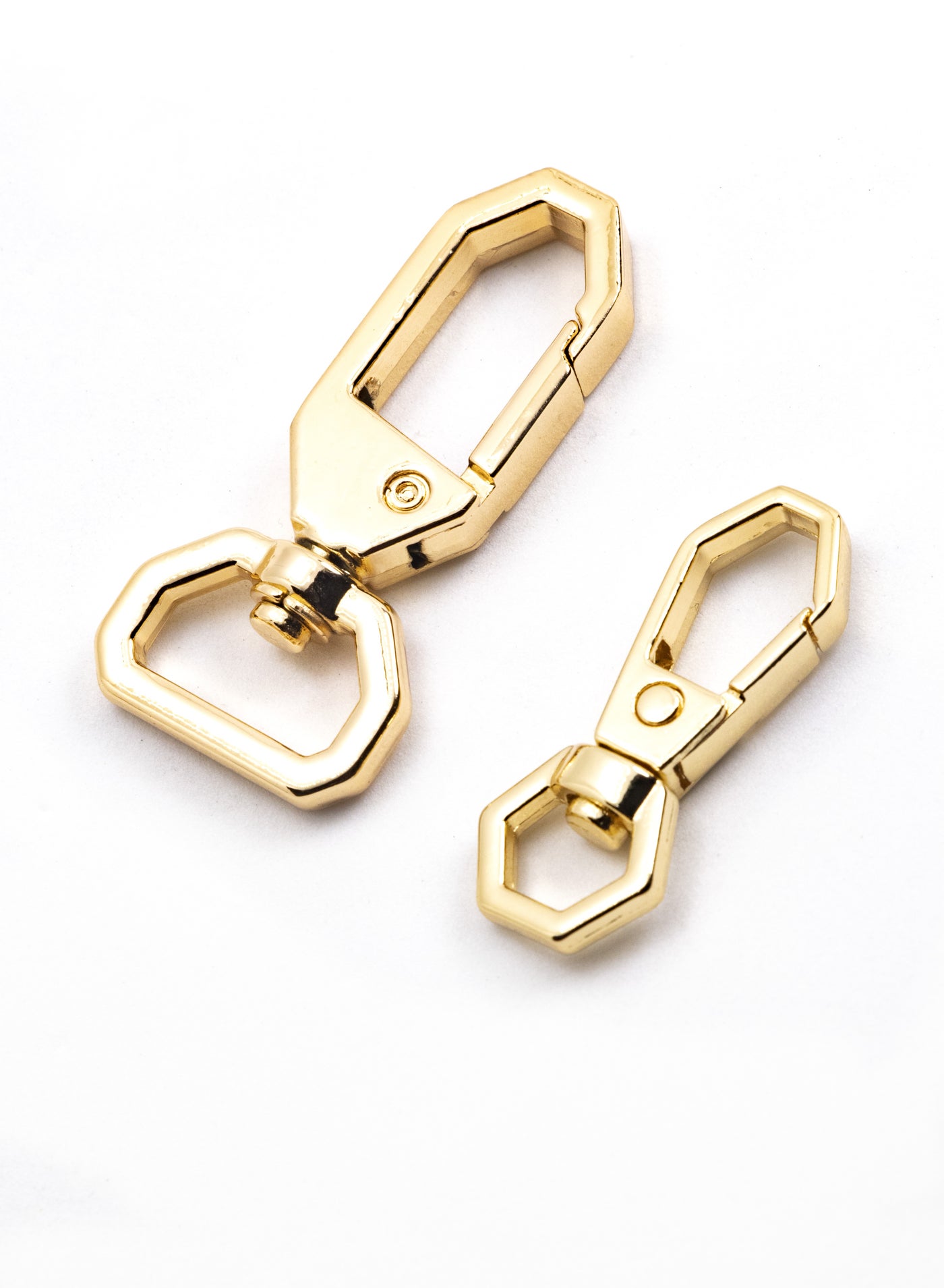 Lobster Claw Clasps Winsyison 2pcs Double Opening Keychain Clip