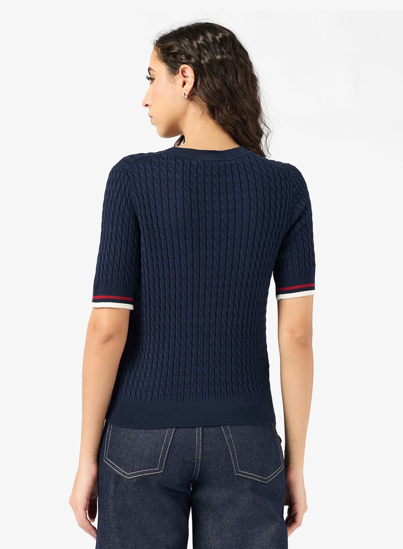 TOMMY HILFIGER Graphic Crew Neck Sweater - Image 2