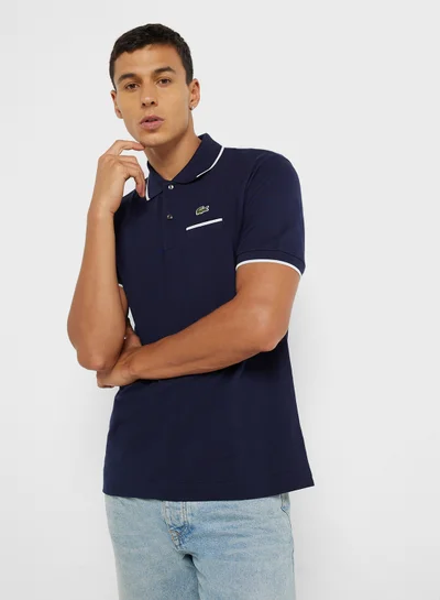 LACOSTE Short Sleeve Polo Shirt