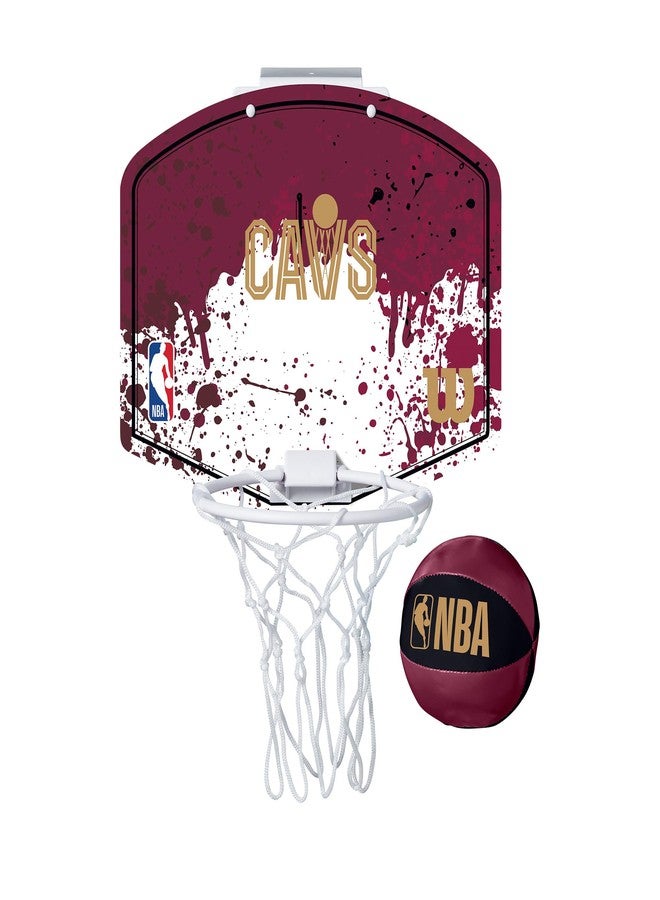 WILSON NBA Team Mini Hoop - Cleveland Cavaliers - Image 1