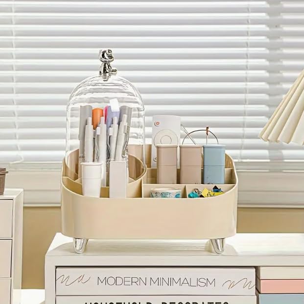 Vitalogy - Cosmetic Makeup Organizer for Women, Bride & Girls - Storage Box - Dressing table Vanity Case Holder for Lipsticks, Brushes Set, Multipurpose for Toys, Jewellery, Medicines (Style 1) - Image 3