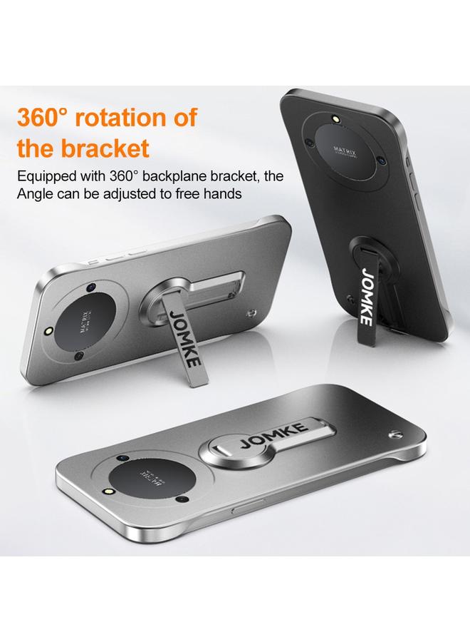 erorex Case For Honor X40 Baking Varnish 360 Rotate Holder No Frame PC Phone Case - Image 3