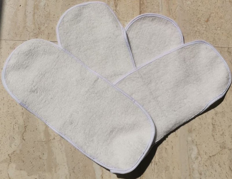 Reusable wash and training cloth diaper - adjustable size - with 4 cotton - (0-2+h) (3k-12lbs) assorted - Image 2