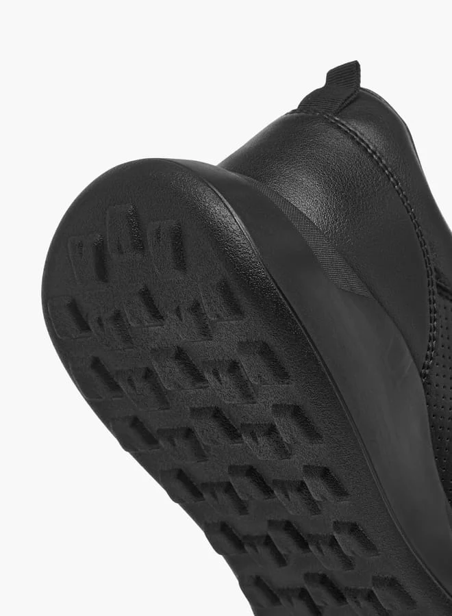 لي كوبر Men's Mesh Textured Shoes with Lace-Up Closure