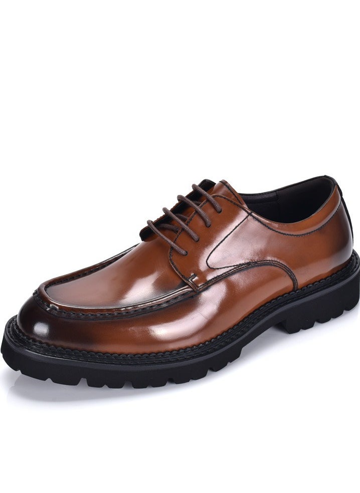 KUYING - New Men's Business Leather Shoes - Image 1