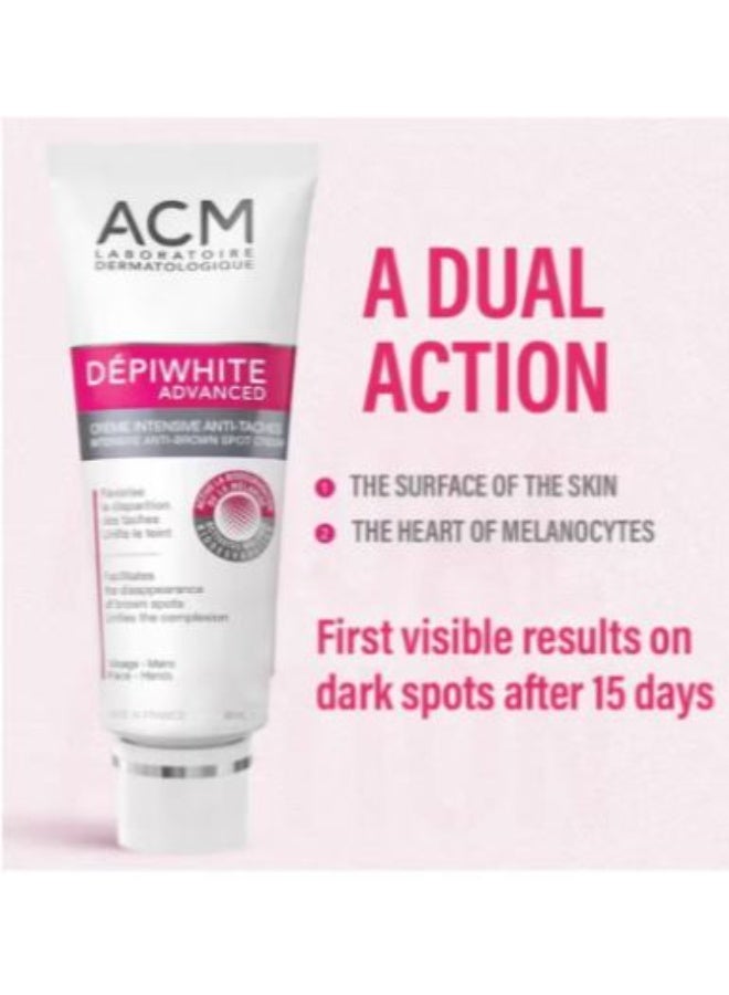 اكم لابرتوري ديرماتولوجيك كريم ACM ديبيوايت أدفانسد – مزيل مكثف للبقع الداكنة ومرطب لتفتيح البشرة، 40 مل – يقلل التصبغات ويوحد لون البشرة - Image 5