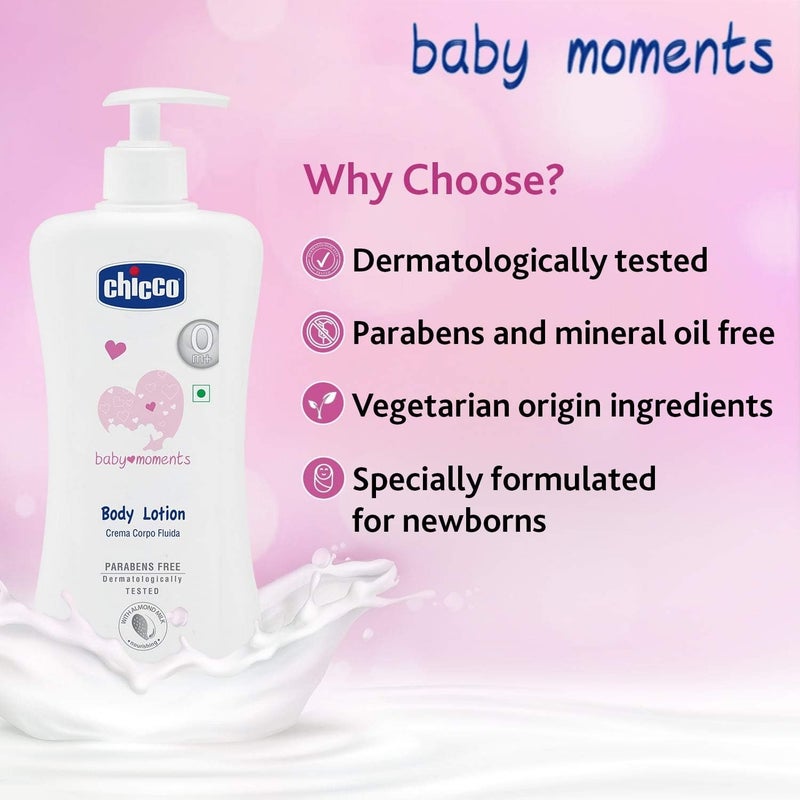 Chicco Baby Moments Body Lotion 500ml - Image 5