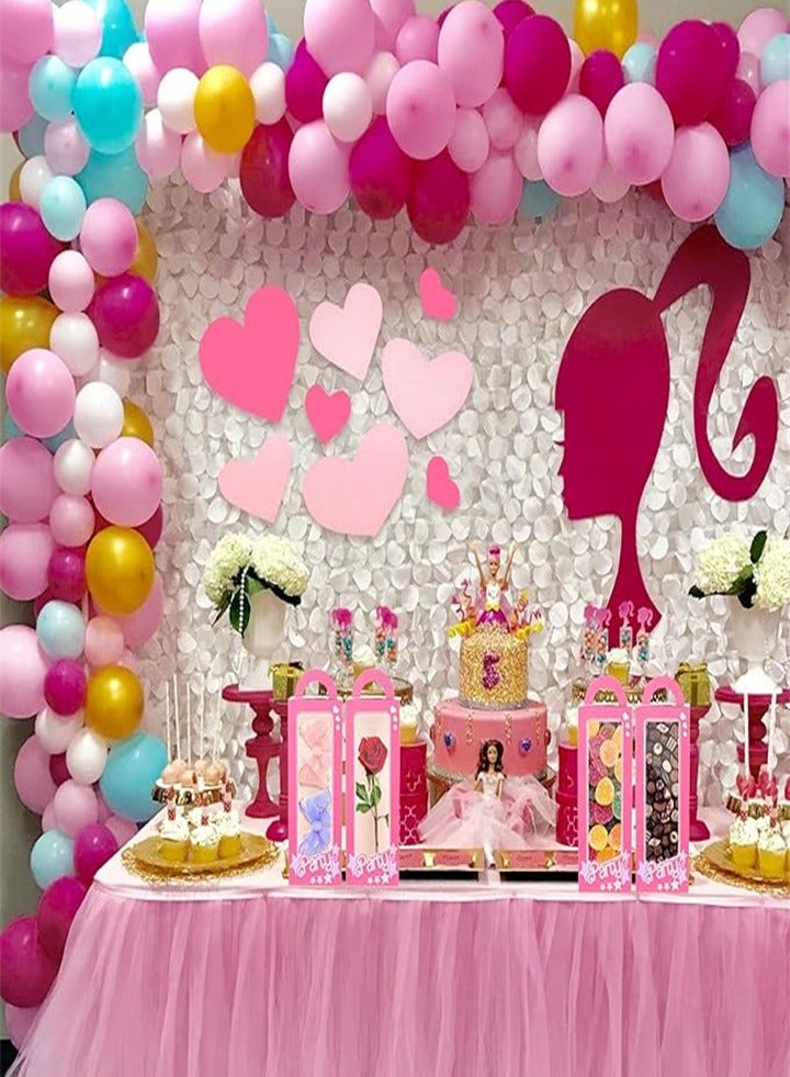 Generic 24pcs Pink Girls Party Favor Boxes,Princess Doll Gift Boxes,Party Favor Bags,Girls Birthday Party Decorations  - Image 2