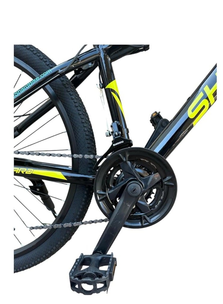 Generic Shard Superior Mountain bike, 26 inches, 21 speed, frame carbon steel, front suspension, Disc brake, Multicolour 1  - Image 3