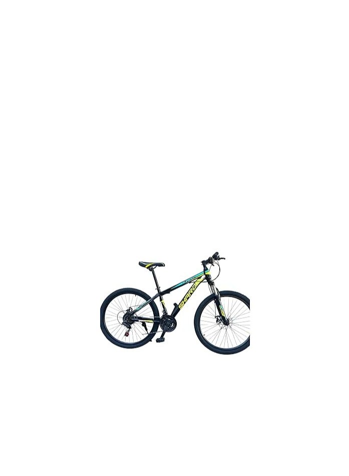 Generic Shard Superior Mountain bike, 26 inches, 21 speed, frame carbon steel, front suspension, Disc brake, Multicolour 1  - Image 2
