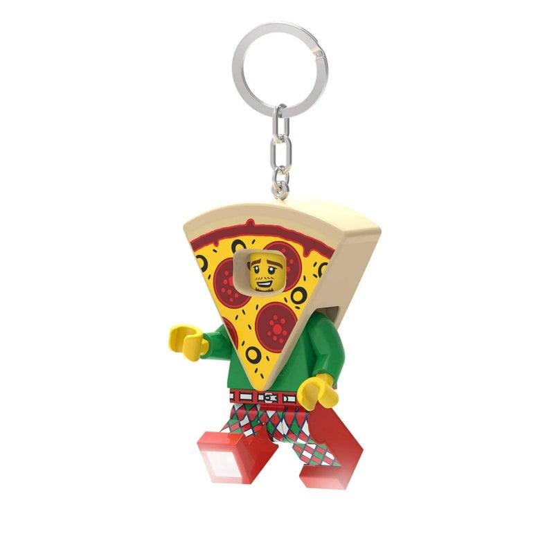 LEGO IQ Minifigures Pizza Guy Keychain Light (7.6 cm) - Image 2