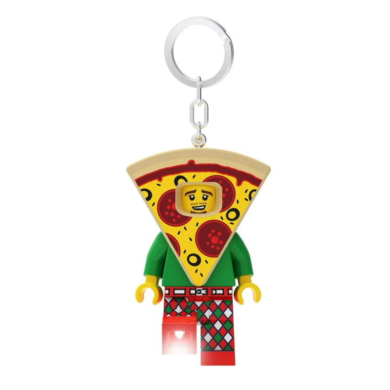 LEGO IQ Minifigures Pizza Guy Keychain Light (7.6 cm) - Image 1