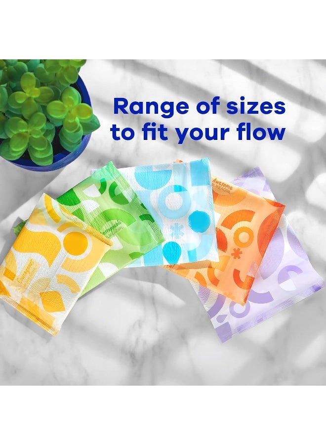 ALWAYS Ultra Thin Size 5 Extra Heavy Overnight Pads With Wings Unscented, 46 Count - Image 3