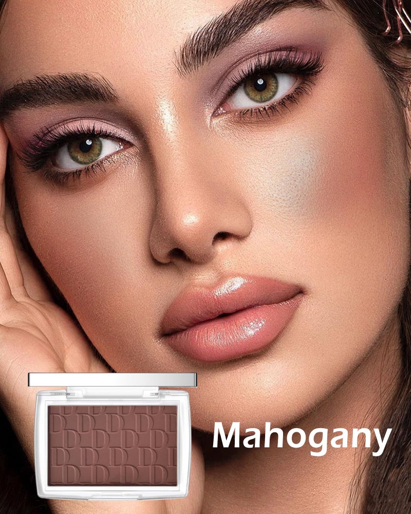 Lestpola Powder Blush Palette, Matte Powder Makeup Blush for Cheeks, Natural Glow Face Blush Contour Palette, Lightweight, Smooth, Highly Pigmented Buildable Color, Long-lasting All-Day Face Enhancing-Mahogany - Image 2