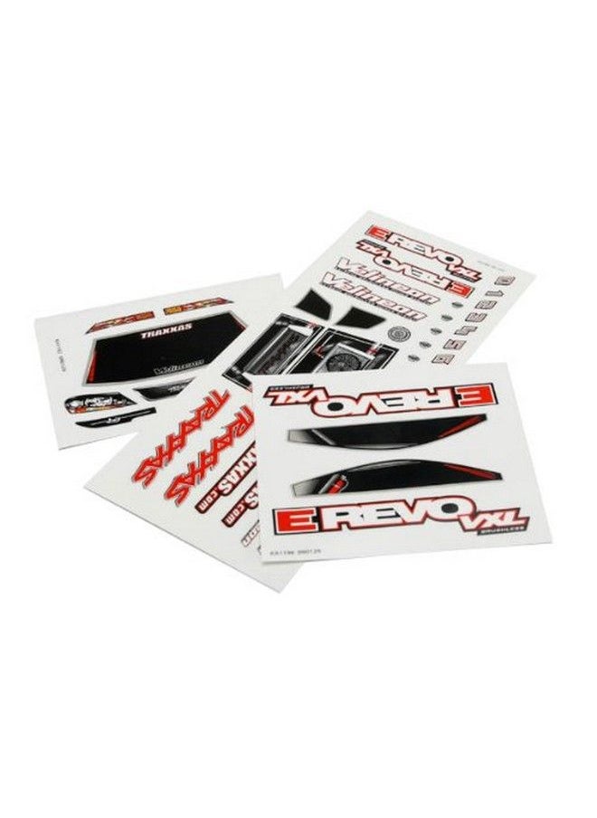 TRAXXAS 7113 Decal Sheets 1/16 Erevo Vxl 368Pack  - Image 1