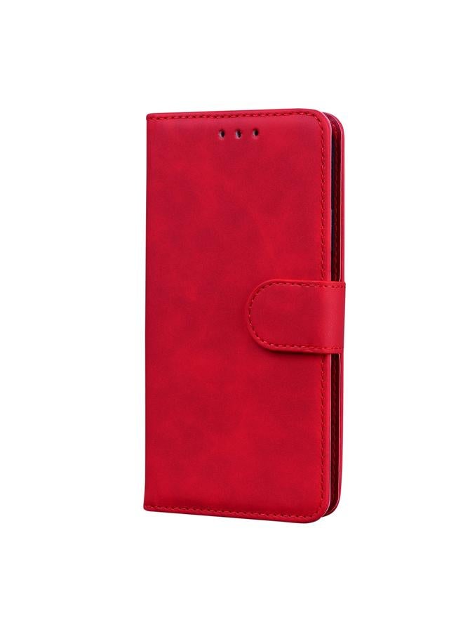 زبون جراب لهاتف Infinix Note 30 Pro مصنوع من الجلد الطبيعي بلون نقي - Image 2