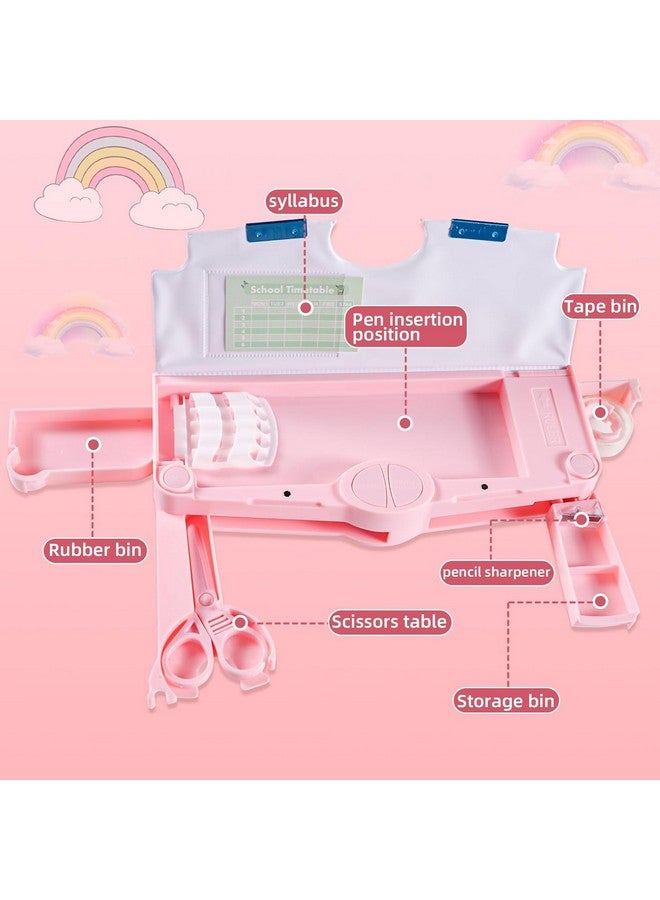 Prime Deals Multi-Functional Pencil Box For Kids, Space Pencil Box For Boys, Kids Pencil Box For Boys & Girls, Magnetic Pencil Box For Boys, Space Theme Gifts For Kids With Accessories. (Unicorn) - Image 3