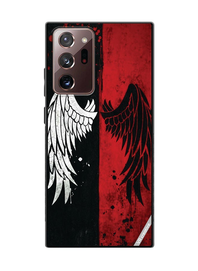 VR CREATIVE Protective Case Cover For Samsung Galaxy Note20 Ultra 5G Wings Design Multicolour - Image 1