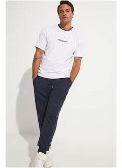 JUNE June Men Regular Fit Sweatpant Navy  - Image 2