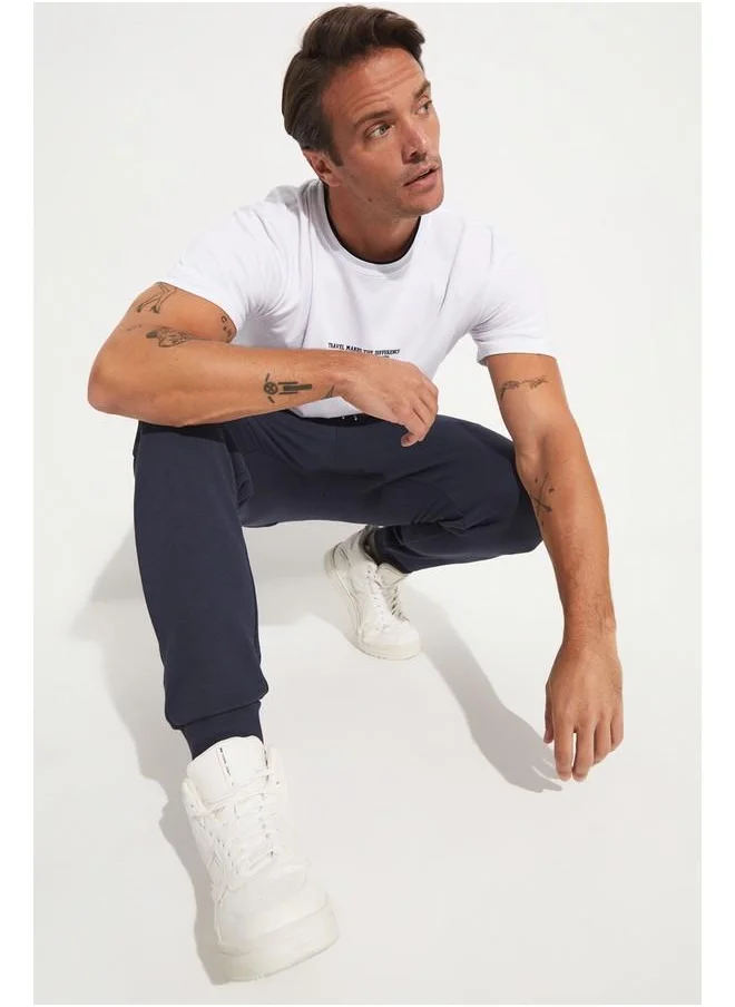 JUNE June Men Regular Fit Sweatpant Navy