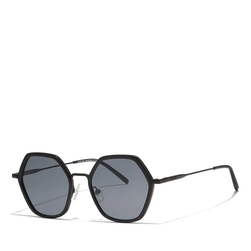 30Sundays 30Sundays EQUINOX,Women Sunglasses, Geometric Sunglasses, UV Protection: UV400 (Black,Gray)