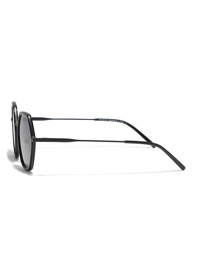 30Sundays 30Sundays EQUINOX,Women Sunglasses, Geometric Sunglasses, UV Protection: UV400 (Black,Gray)