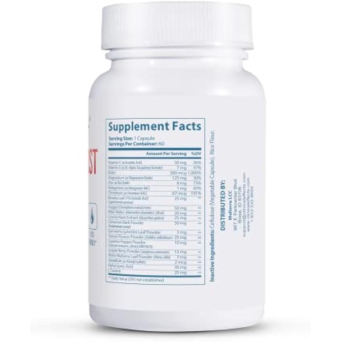 Clinical Effects Carb Resist - Carb Blocker with Vitamin C - 60 Capsules - Ideal for Keto or Low Carb Lifestyle - Supports Heart Health and Weight Management - Plant-Based - Image 3