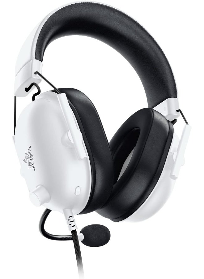 ريزر Renewed - Razer Blackshark V2 X Gaming Headset White - Image 3