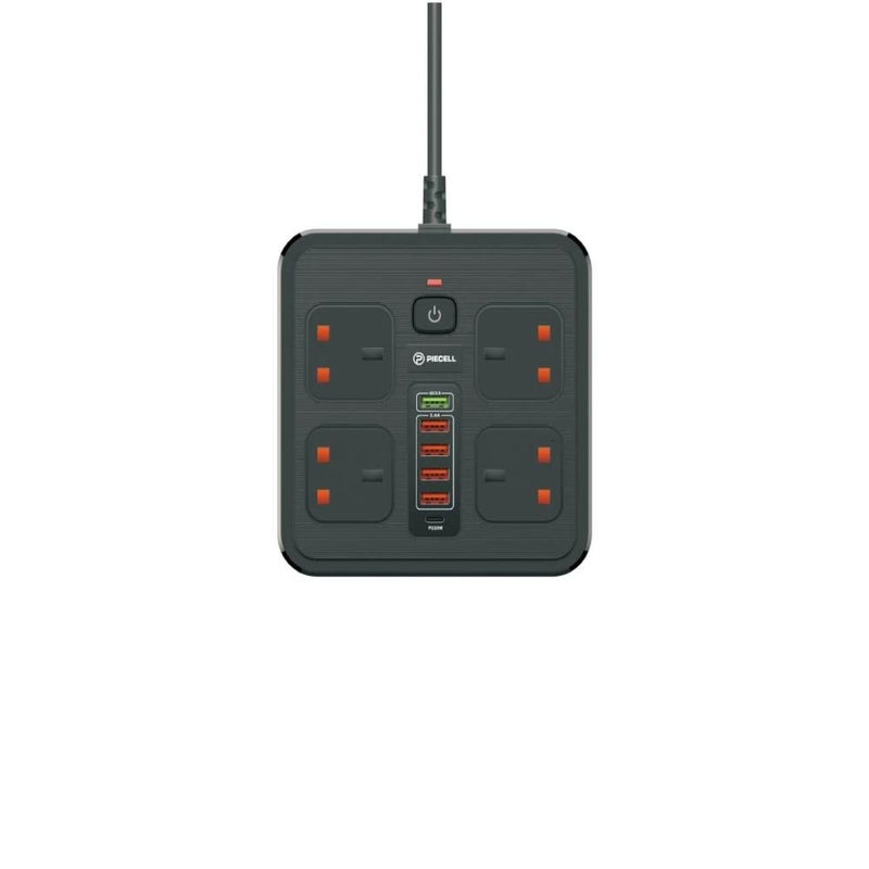 توصيلة كهرباء متعددة الاستخدام مع مؤقت بايسل