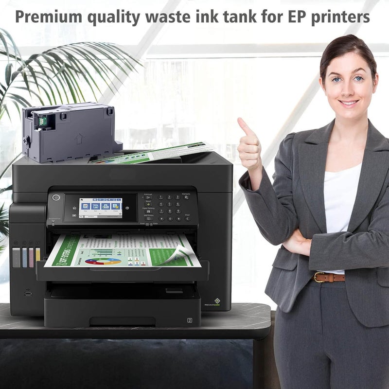 Spaceink C9345 Ink Maintenance Box Tank for ET-8550 ET-16600 ET-5850 ET-5800 ET-16650 ET-8500 WF-7840 WF-7820 ET-5880 WF-7310 ST-C8000 ST-C8090 Printer (PXMB9/C12C934591 Waste - Image 5
