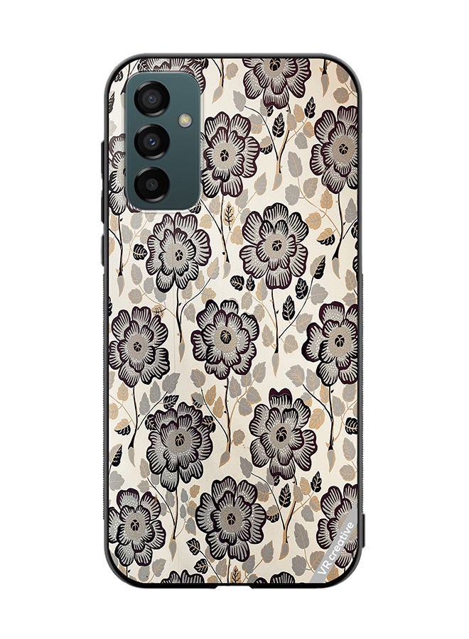 VR CREATIVE Protective Case Cover For Samsung Galaxy M23 Floral1 Design Multicolour - Image 1