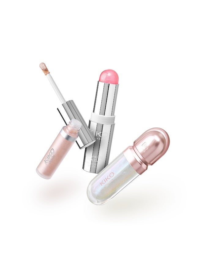 KIKO MILANO مجموعة هدايا مكياج الأصدقاء الاحتفالية المليئة بالثلوج - Image 1