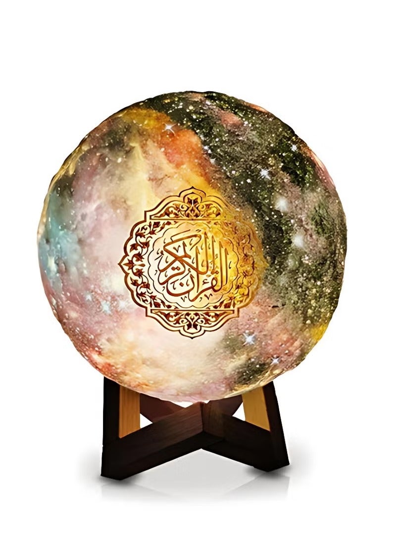 BORTONY Muslim 3D Starry Moon Light Quran Speaker - Image 1