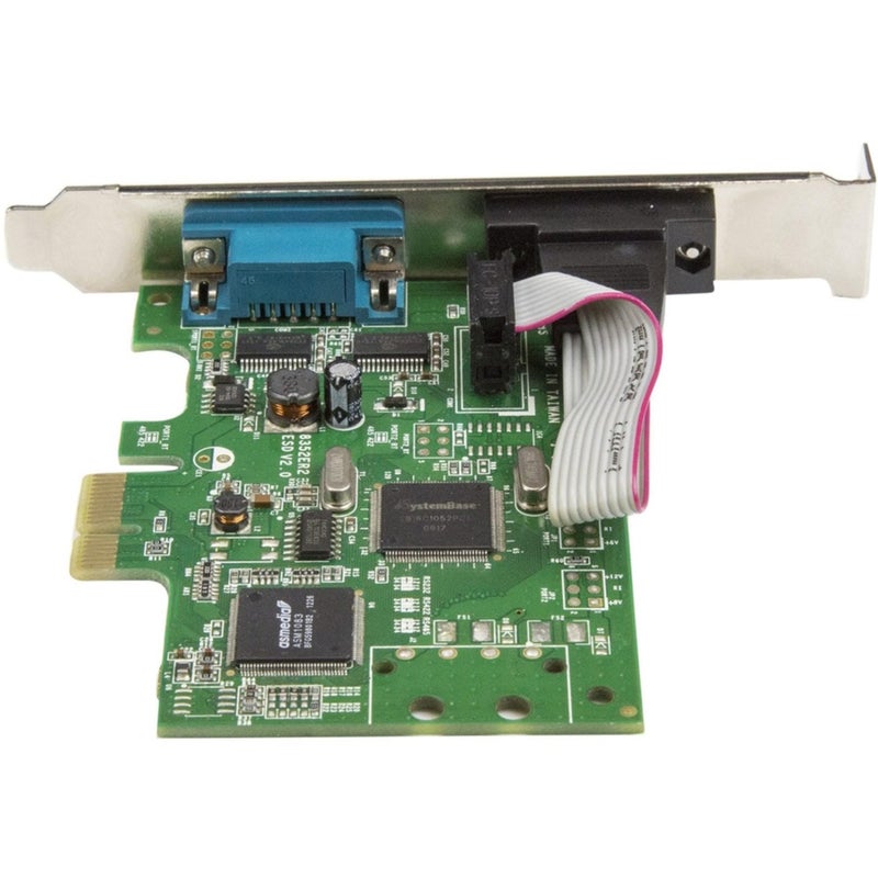 Startech.com StarTech.com 2-Port PCI Express Serial Card with 16C1050 UART - RS232 Low Profile Serial Card - PCI Serial Card, TAA (PEX2S1050)  - Image 3