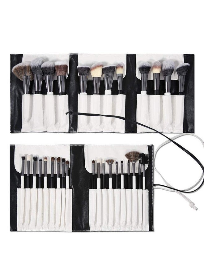 دي يو كير مجموعة فرش المكياج الاحترافية من سلسلة باندا، مجموعة من 31 فرشاة مكياج - متعددة الألوان - Image 4