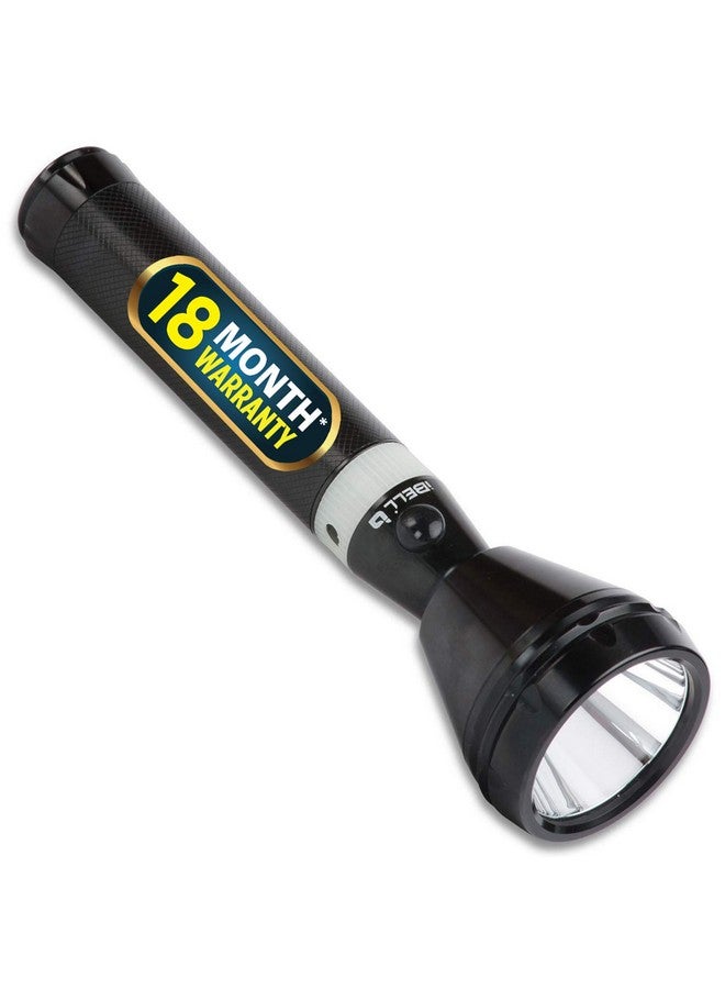 iBELL IBELL FL8348 Rechargeable Torch Flashlight, Extra Long Beam Range, Aircraft Aluminium Body, Super Bright LED Light  - Image 1