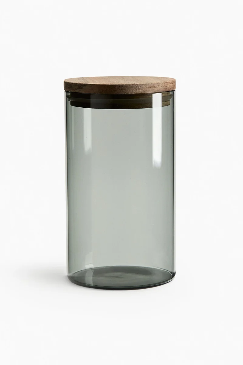 H&M Glass Jar With Lid