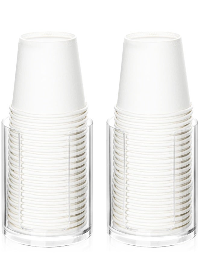 2PCS حمام العداد ورقة لمرة واحدة غسول الفم الرفوف الموزع - Image 1
