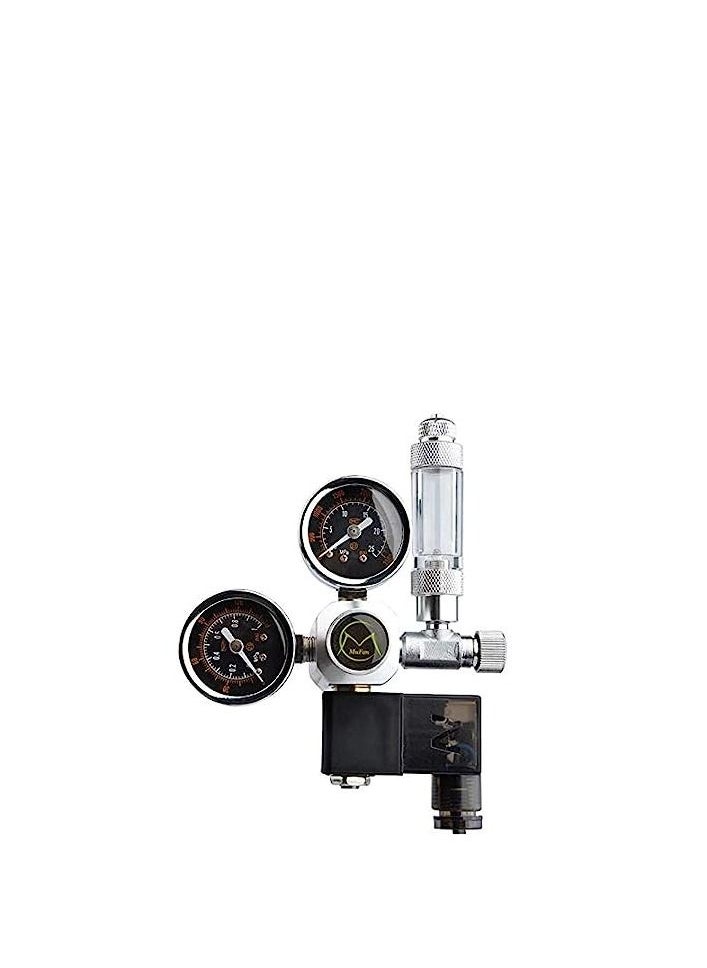 Generic - Mufan Dual Gauge Co2 Regulator with Solenoid and Bubble Counter - Image 1