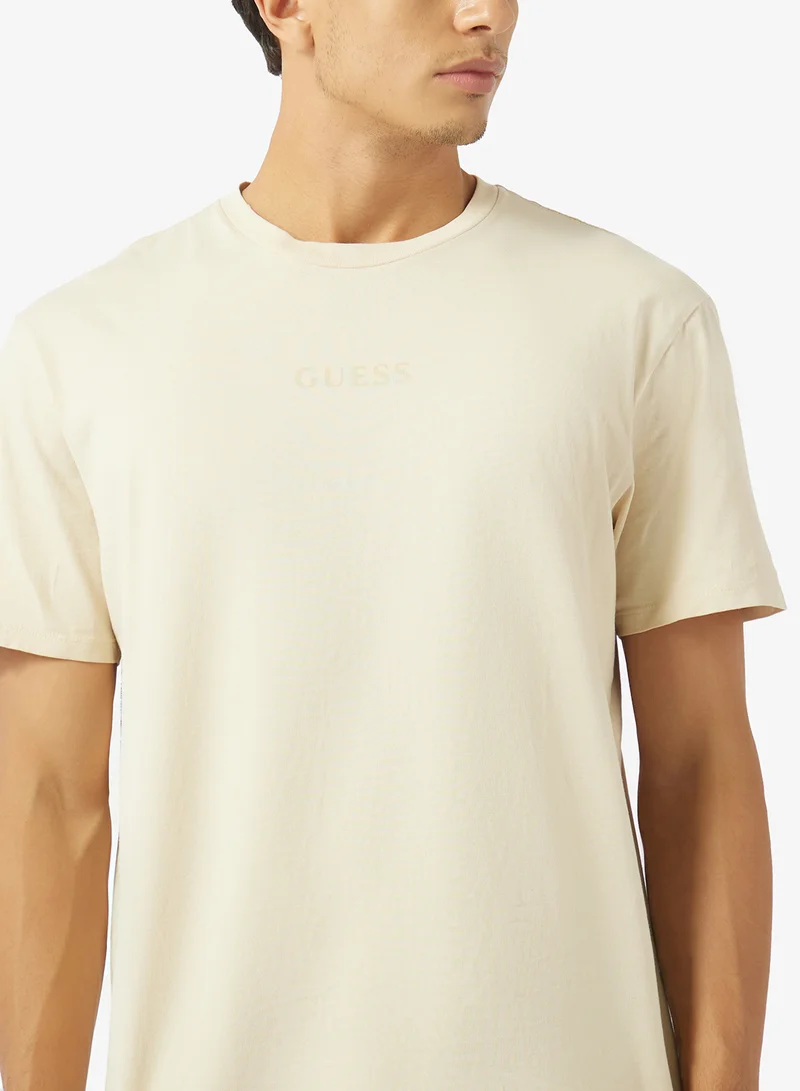 GUESS  Crew Neck Regular Fit T-Shirt for Men | Best Price UAE