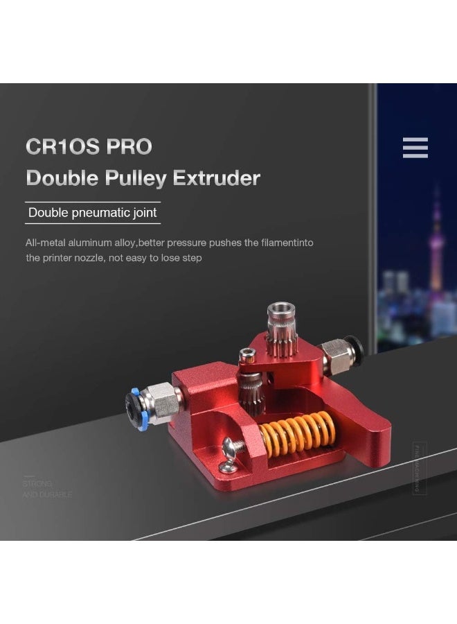 BIQU N-O Bigtreetech 3D Printer Upgrade Dual Gear Extruder, MK8 extruder Dual Driver Metal extruder kit CR-10S Pro/CR-10/CR-10S/Ender3/Ender 3 pro 1.75mm Filament - Image 5