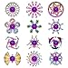 Lerifer 12Pack Alloy Metal Fidget Spinners Durable Office Desk Sensory Toys for Stress Relief Anxiety Cool Fidget Spinners Bulk Fidget Toy Gift for Kids Adults Christmas Party Favors - Image 2
