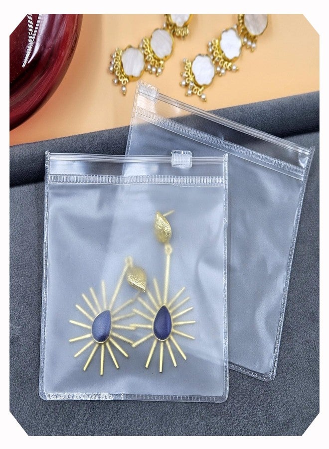 ELDE Pack of 20 Jewellery Organisers Pouch | Earring Organizer Box Transparent Zip Lock Pouches for Jewellery Organiser, Makeup & Accessories | Jwell Organizer Storage Box, Jewellery Pouch - Image 1