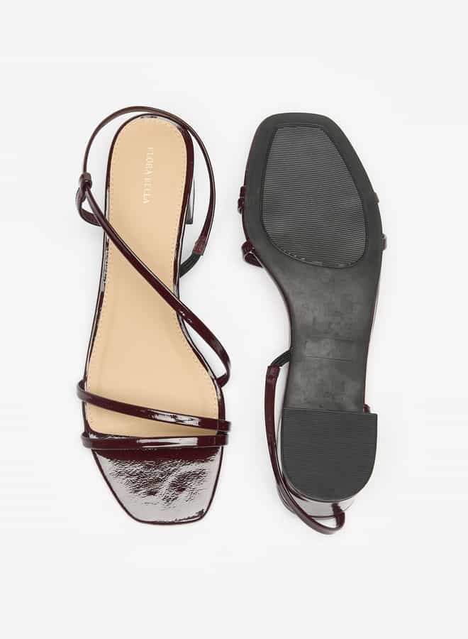 Flora Bella By Shoexpress Women Strappy Slip-On Sandals with Block Heels  - Image 4
